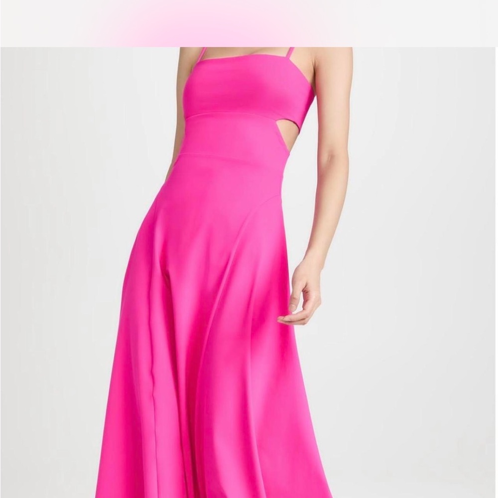 Susana Monaco Vibrant Pink Maxi Dress